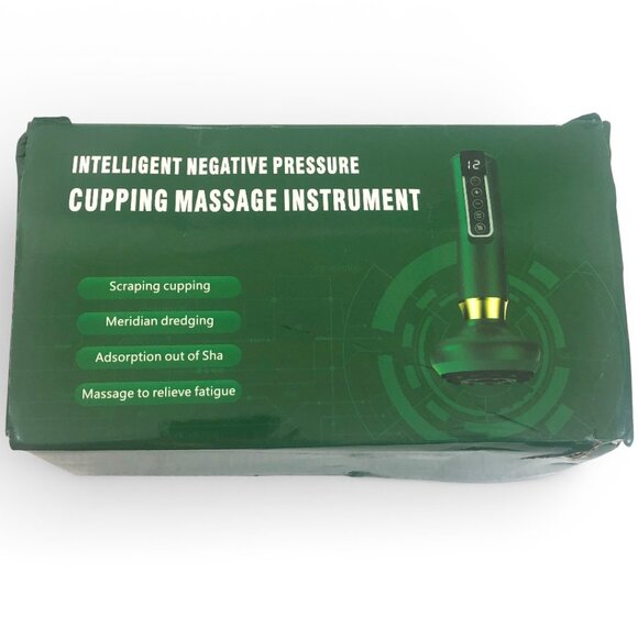 Rechargeable Vacuum Cupping Device 6/12 Level Adjustable Anti-Cellulite Massager - Picture 3 of 16